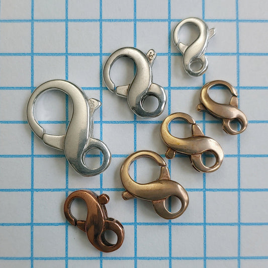 Lobster Clasps - Infinity
