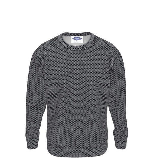 Sweatshirt - Chainmaille Print Knight Costume