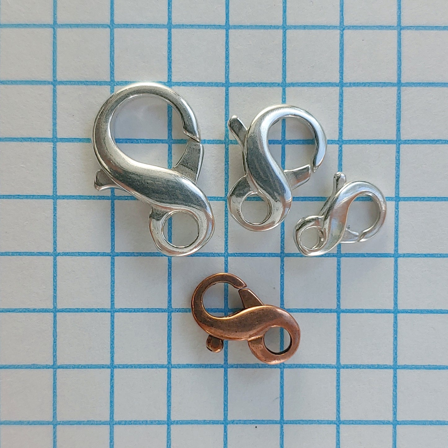 Lobster Clasps - Infinity