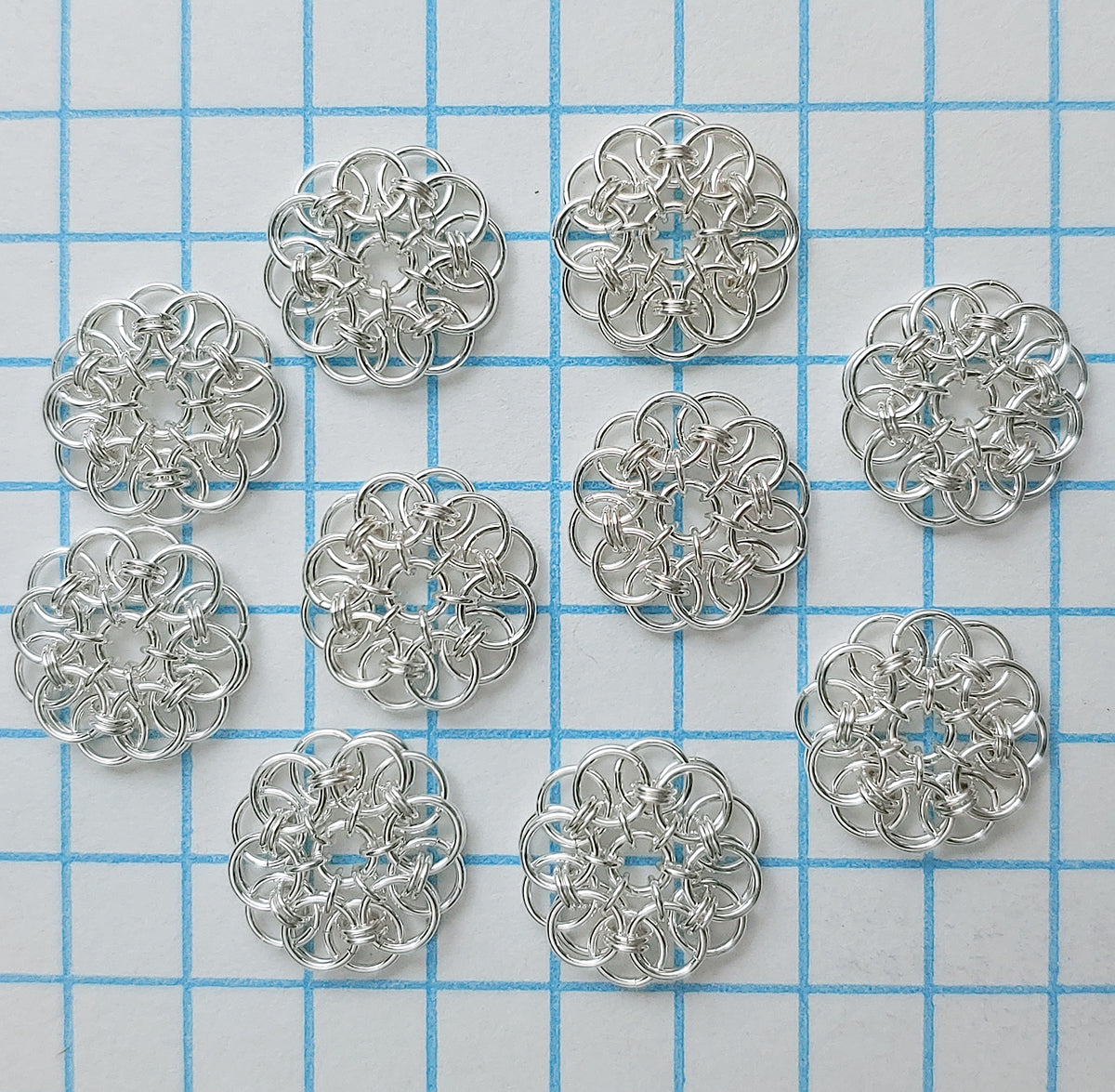 Wallflower Medallion Round