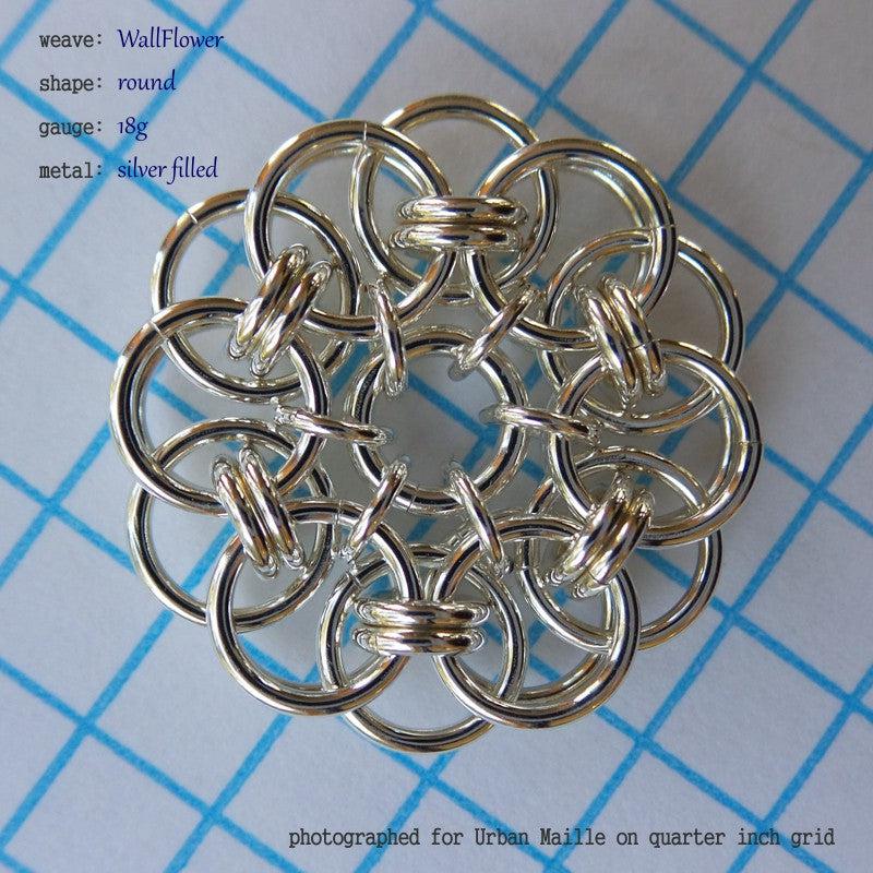 Wallflower Medallion Round