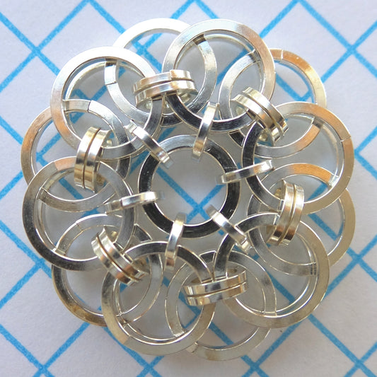 Wallflower Medallion Square