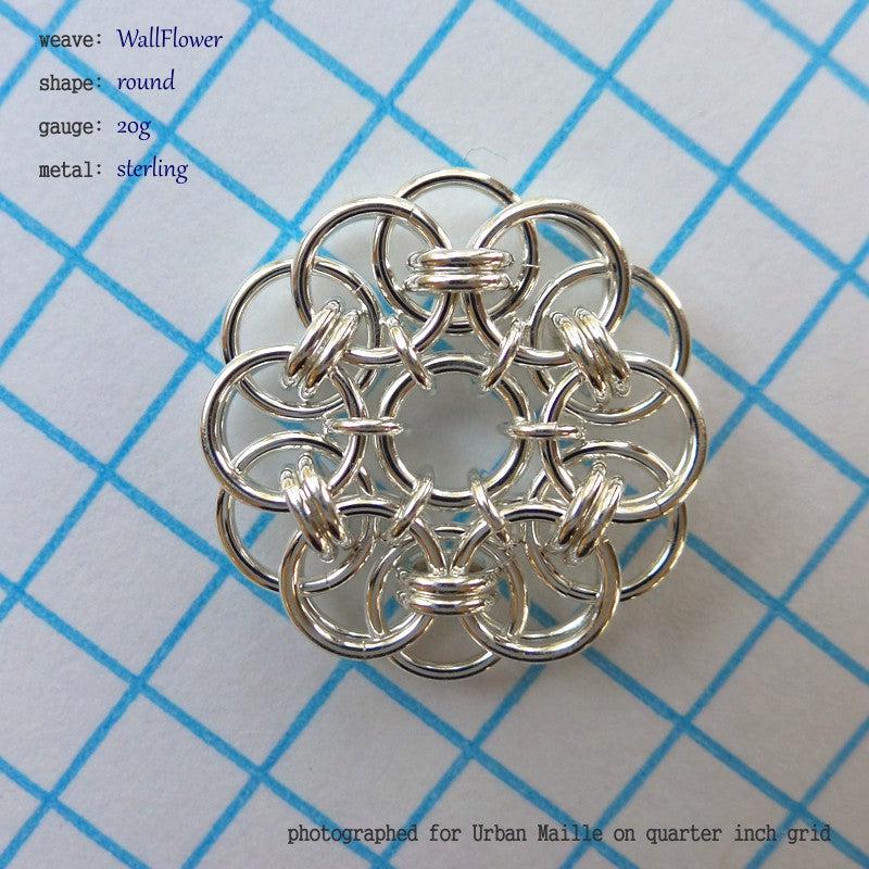 Wallflower Medallion Round