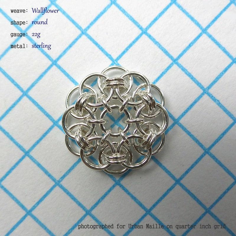 Wallflower Medallion Round