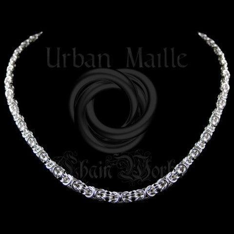 Delicate Graduated Byzantine Necklace Instructions